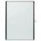 Nobo Premium Plus Outdoor Magnetic Lockable Notice Board, 9xA4, W708xH969xD43mm