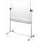 Nobo Steel Magnetic Mobile Whiteboard, 1200x900mm