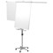 Nobo Piranha Mobile Flipchart and Drywipe Easel Blue/Silver