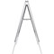 Nobo Premium Plus A1 A-Board Sign Holder with Snap Frame
