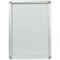 Nobo Premium Plus Poster Frame Sign Holder with Snap Frame, A2, Silver