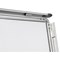 Nobo Moulded Aluminium Front-Opening Snap Frame, A3, Silver