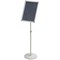 Nobo Premium Plus Poster Frame Sign Holder Display Stand with Snap Frame, A3, Silver