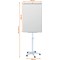 Nobo Classic Nano Clean Mobile Easel, Drywipe, Magnetic, Height-adjustable, W690xH1900mm