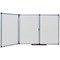 Nobo Confidential Whiteboard System, Lockable, 3 Boards for 5 Surfaces, 1200xD900mm