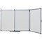 Nobo Confidential Whiteboard System, Lockable, 3 Boards for 5 Surfaces, 1200xD900mm