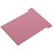 Nobo T-Cards 160gsm Tab Top 15mm W60x Bottom W48.5x Full H85mm Size 2 Pink Ref 2002008 [Pack 100]