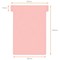 Nobo T-Cards 160gsm Tab Top 15mm W92x Bottom W80x Full H120mm Size 3 Pink Ref 2003006 [Pack 100]