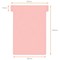 Nobo T-Cards 160gsm Tab Top 15mm W92x Bottom W80x Full H120mm Size 3 Pink Ref 2003006 [Pack 100]