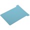 Nobo T-Cards 160gsm Tab Top 15mm W92x Bottom W80x Full H120mm Size 3 Light Blue Ref 2003006 [Pack 100]