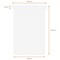 Nobo T-Cards 160gsm Tab Top 15mm W124x Bottom W112x Full H180mm Size 4 White Ref 2004002 [Pack 100]