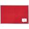 Nobo Essence Felt Notice Board, 900x600mm, Red