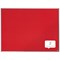 Nobo Essence Felt Notice Board, 1200x900mm, Red