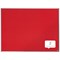 Nobo Essence Felt Notice Board 1200 x 900mm Red