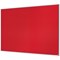 Nobo Essence Felt Notice Board, 1800x1200mm, Red