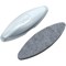 Nobo Glass Whiteboard Magnetic Eraser, Silver