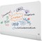 Nobo Impression Pro Glass Magnetic Whiteboard, Concealed Pen Tray, 1000x560mm, White