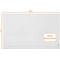 Nobo Impression Pro Glass Magnetic Whiteboard, Concealed Pen Tray, 1260x710mm, White