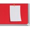 Nobo Widescreen 40inch Red Felt Noticeboard 890x500mm