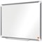 Nobo Premium Plus Steel Magnetic Whiteboard, Aluminium Frame, 1800x1200mm