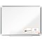 Nobo Premium Plus Melamine Whiteboard, Aluminium Frame, 1200x900mm