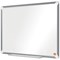 Nobo Premium Plus Melamine Whiteboard, Aluminium Frame, 2000x1000mm
