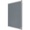 Nobo Essence Felt Notice Board, 600x450mm, Grey