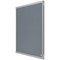 Nobo Essence Felt Notice Board, 600x450mm, Grey