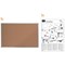Nobo Essence Cork Notice Board, 1500x1200mm, Aluminium Frame