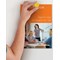 Nobo Whiteboard Magnets, 38mm, Yellow, Pack of 10