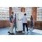 Nobo Move and Meet Portable Whiteboard/Noticeboard, Grey Trim, 1800x900mm