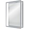 Nobo Poster Frame, A3, Anodised Clip Wall Mountable, Silver