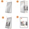 Nobo Poster Frame, A3, Anodised Clip Wall Mountable, Silver