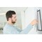 Nobo Poster Frame, A4, Anodised Clip Wall Mountable, Silver
