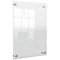 Nobo A4 Acrylic Wall Mounted Poster Frame Clear
