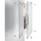 Nobo Acrylic Wall Mounted Poster Frame, A5, Clear