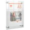 Nobo Acrylic Wall Mounted Poster Frame, A5, Clear