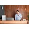 Nobo Counter Top Acrylic Freestanding Poster Frame, A5, Clear