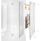 Nobo Acrylic Wall Mounted Repositionable Poster Frame, A3, Clear