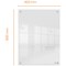Nobo Transparent Acrylic Mini Wall Mounted Whiteboard, Frameless, 600x450mm