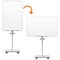 Nobo Move Meet Mobile Magnetic Flipchart Easel, 680x1040mm Nobo Move Meet Mobile Magnetic Flipchart Easel, 680x1040mm