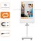 Nobo Move Meet Mobile Magnetic Flipchart Easel, 680x1040mm