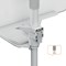 Nobo Move Meet Mobile Magnetic Flipchart Easel, 680x1040mm