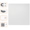 Nobo Magnetic Modular Whiteboard, Frameless, 450x450mm