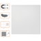 Nobo Magnetic Modular Whiteboard, Frameless, 450x450mm Nobo Magnetic Modular Whiteboard, Frameless, 450x450mm