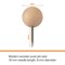 Nobo Noticeboard Wooden Push Pin (Pack of 40)