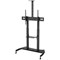 Neomounts Portable TV Floor Stand, Suitable for 60-100" TVs, Adjustable Height and Tilt, Black