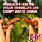 Nestle KitKat 4 Finger Vegan Chocolate Biscuit Bar, 41.5g, Pack of 24