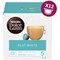 Nescafe Dolce Gusto Flat White Capsules, 12 Capsules, Pack of 3