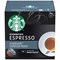 Starbucks Espresso Roast Coffee Dolce Gusto Capsules, 12 Capsules, Pack of 3